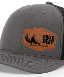 balls deep charcoal:black